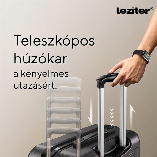TraveLux Pro IV gurulós bőrönd szett