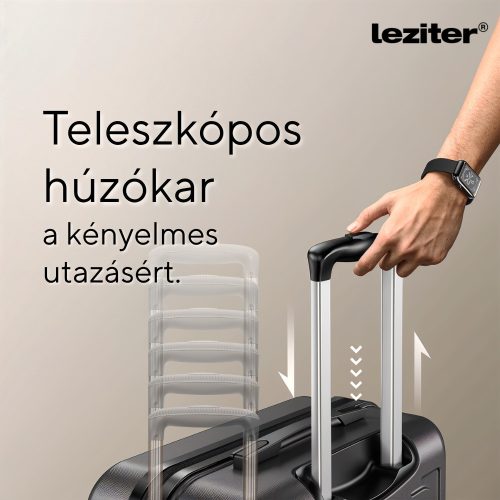 TraveLux Voyager IV gurulós bőrönd szett