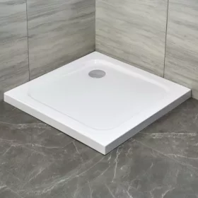 Modena Slim szögletes alacsony akril zuhanytálca 80x80 cm
