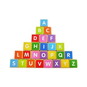 Favonat oktató építőkockákkal ábécé