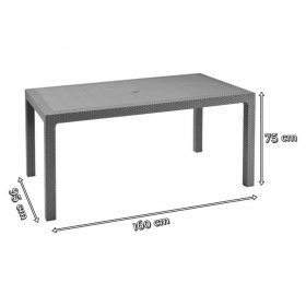 Meliowa 4 fős kerti bútor garnitúra