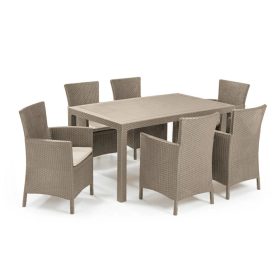 Meliowa 6 fős kerti bútor garnitúra