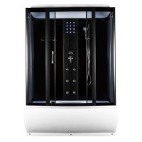 Hidromasszázs zuhanykabin káddal