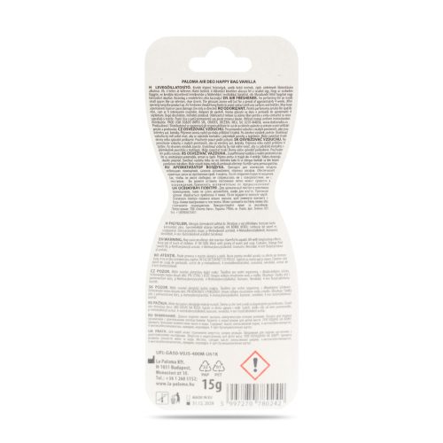 Illatosító - Paloma Happy Bag - Vanilla