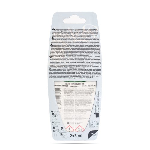 Illatosító - Paloma Duo Parfüm - Fresh and Green - 2 x 3 ml