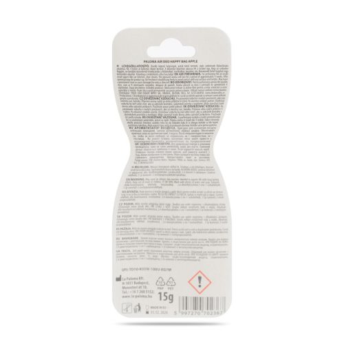 Illatosító - Paloma Happy Bag - Apple