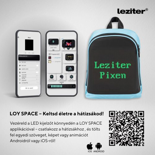 Pixen ledes okos hátizsák