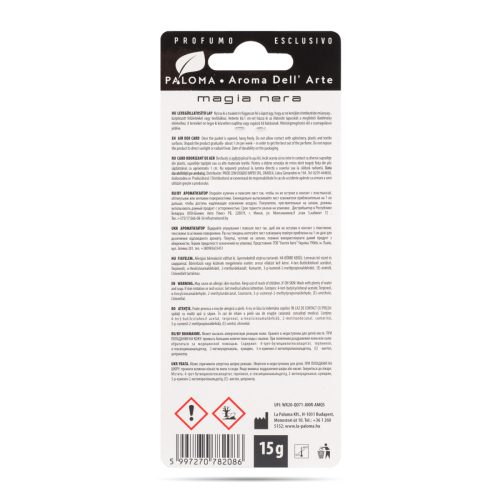 Illatosító Paloma Aroma Del 'Arte Magia Nera