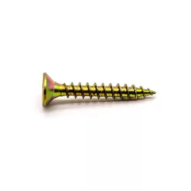   Süllyesztett fejű faforgácslap csavar PZ, sárga 5 x 60 mm