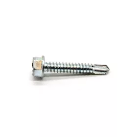   Hatlapfejű önfúró lemezcsavar DIN 7504K, horganyzott 4,2 x 32 mm