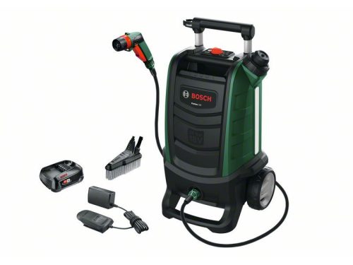 BOSCH Akkus magasnyomású mosó Fontus 18V 20 bar (1 x 2,5 Ah akku + töltő)