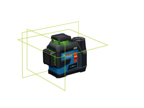 BOSCH Akkus kombilézer GLL 12V-100-33 CG IP 65 (1 x 2,0 Ah akku+töltő+LB10 tartó) L-BOXX 136 -ban