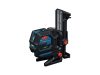 BOSCH Akkus kombilézer GCL 12V-50-22 CG IP 65 (1 x 2,0 Ah akku+töltő+RM20 tartó) L-BOXX 136 -ban