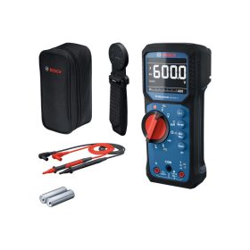   BOSCH Digitális multiméter inverz kijelzővel GDM 600-15+MH1 CAT IV 600 V IP65