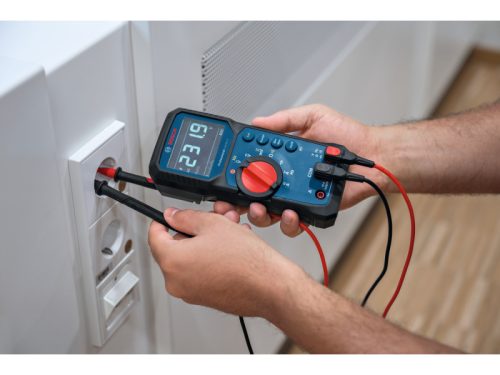BOSCH Digitális multiméter inverz kijelzővel GDM 600-15+MH1 CAT IV 600 V IP65