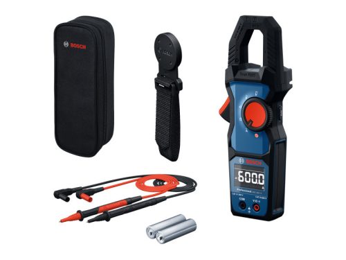 BOSCH Lakatfogós multiméter GMC 600-15 LCD inverz kijelzővel CAT IV 300 V / CAT III 600 V IP54