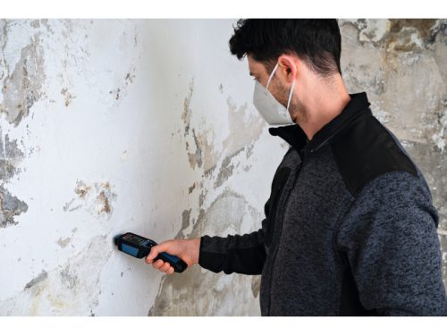 BOSCH Mérőhegyes páratartalom és nedvességmérő műszer 2"-os LCD kijelzővel GMP 2-15 IP65