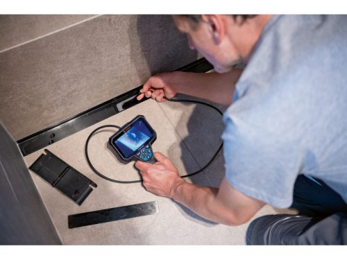 BOSCH Akkus vizsgálókamera GIC 12V-5-27 C (elem adapterrel) IP 54