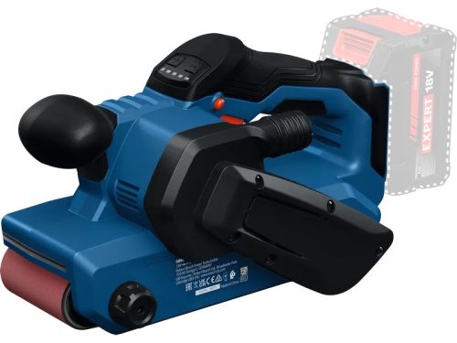 BOSCH Akkus szalagcsiszoló GBS18V-75 (akku és töltő nélkül)