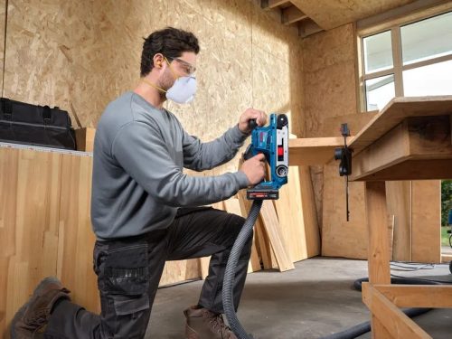 BOSCH Akkus szalagcsiszoló GBS18V-75 (akku és töltő nélkül)