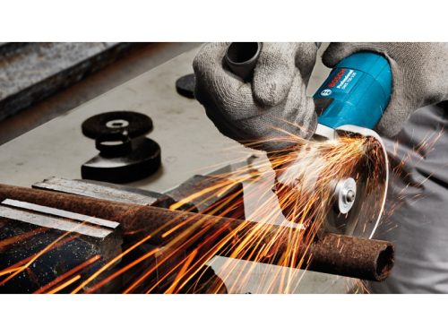 BOSCH Sarokcsiszoló 125 mm GWS 750 S lágy indítású, ford. szabályzós / 750 W