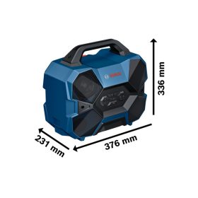 BOSCH Akkus Bluetooth hangszóró GPB 18V-6 C (12V/18V) IP54