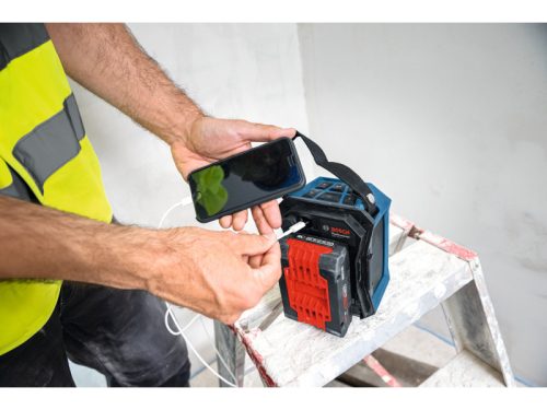 BOSCH Akkus Bluetooth hangszóró GPB 18V-1 C (Akku és töltő nélkül)