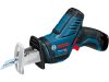 BOSCH Akkus szablyafűrész GSA 12V-14 L-BOXX-ban (2 x 3,0 Ah akku + gyorstöltő)