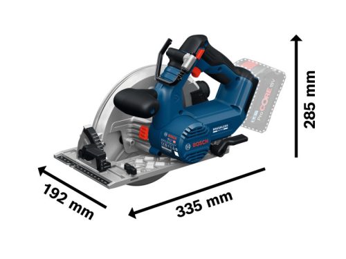 BOSCH BITURBO Akkus körfűrész GKS 18V-68-2 (190 mm x 30 mm) (akku és töltő nélkül)