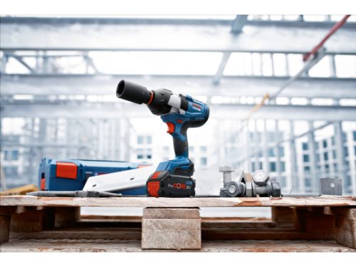 BOSCH BITURBO Akkus ütvecsavarozó 3/4" GDS 18V-1050 HC 1700/1050 Nm (akku és töltő nélkül)