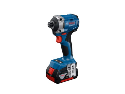 BOSCH Akkus ütvecsavarozó GDR 18V-215 L-BOXX-ban 1/4" 215 Nm (2 x 4,0 Ah akku + gyorstöltő)