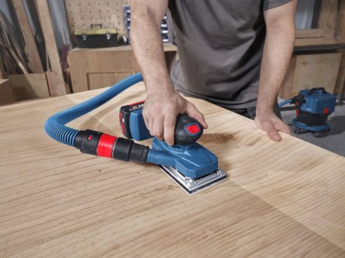 BOSCH Akkus rezgőcsiszoló GSS 18V-18 ford. szabályzós (92 x 182 mm) (akku és töltő nélkül)