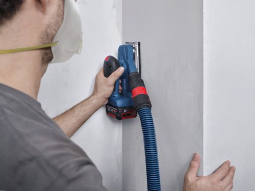 BOSCH Akkus rezgőcsiszoló GSS 18V-18 ford. szabályzós (92 x 182 mm) (akku és töltő nélkül)