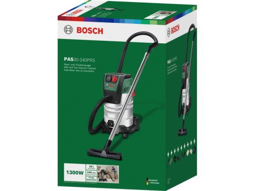 BOSCH Nedves/száraz porszívó 30 literes, tartozékokkal PAS30-240PRS / 1400 W
