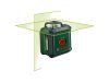BOSCH Keresztvonalas szintezőlézer 360°-os (zöld) UniLevel 360 + háromlábú lézerállvány