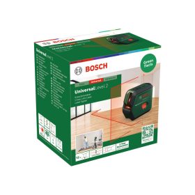 BOSCH Keresztvonalas szintezőlézer piros UniLevel 2