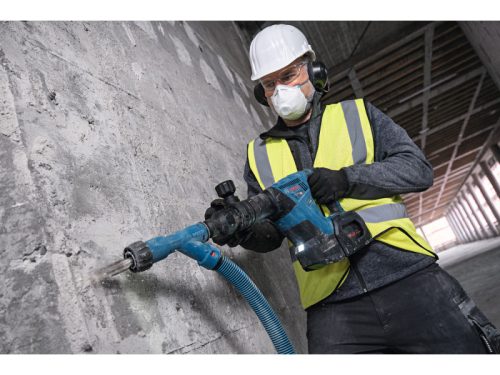 BOSCH BITURBO Akkus vésőkalapács GSH 18V-5 kofferben SDS-Max 8,5 J (akku és töltő nélkül)