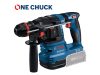 BOSCH Akkus fúrókalapács GBH 18V-22 X kartondobozban ONE CHUCK tokmánnyal (akku + töltő nélkül)