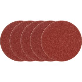 VOREL Tépőzáras fíbertárcsa 125 mm / P100 (5 db)