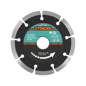   STHOR Gyémánt vágókorong 115 x 1,9 x 7,0 x 22,2 mm szegmentált