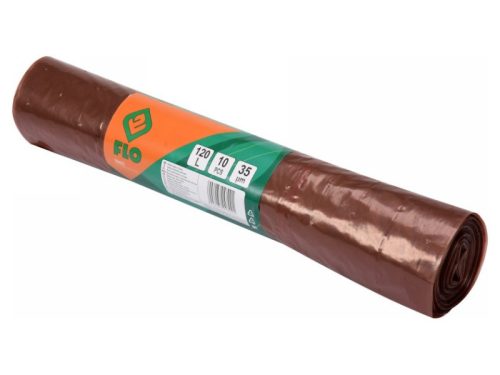 FLO Zöldhulladékgyűjtő zsák 120 liter 0,035 mm szellőző (10 db)
