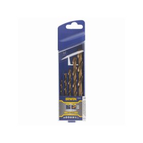   IRWIN Csigafúró készlet 5 részes HSS TiN hengeres (4-5-6-8-10 mm)