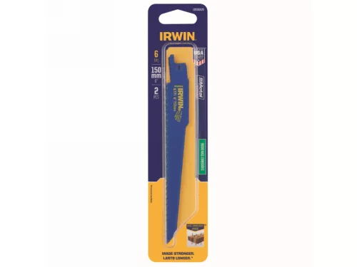 IRWIN Szablyafűrészlap 150 mm/6TPI fa bimetál (2 db)