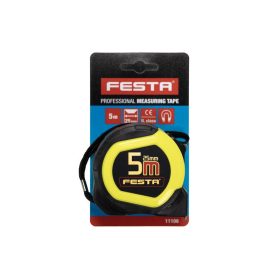 FESTA Mérőszalag 5 m x 25 mm, mágneses