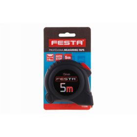 FESTA Mérőszalag 5 m x 19 mm, gumírozott