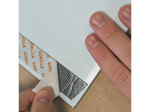 GORILLA Kétoldalas ragasztószalag beltéri fekete 25 mm x 1,5 m