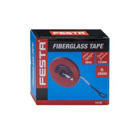 FESTA Mérőszalag 30 m x 14 mm üvegszálas zárt