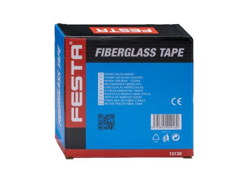FESTA Mérőszalag 30 m x 14 mm üvegszálas zárt