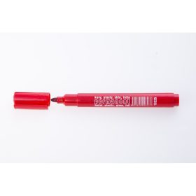 Jelölő filc piros