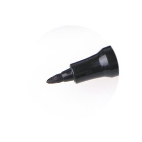 Jelölő filc fekete vékony